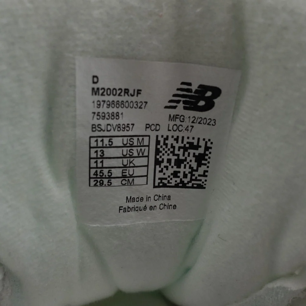 NEW New Balance 2002R Festival Sneakers M2002RJF Seat Salt/Sage